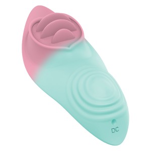 App remote control two-color ultra-thin rear court wearing intimate invisible female tongue licking vibrator video interaction