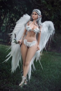 164cm olon-dehibe tena silicone kilalao firaisana ara-nofo saribakoly